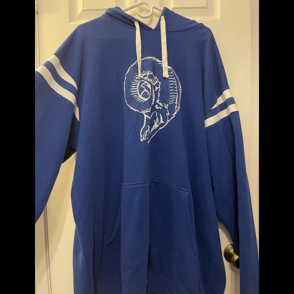 Fanatics Men’s Rams NFL Hoodie, size 4XL Tall